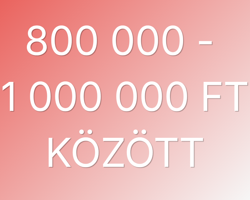 Kanapék 800 000 - 1 000 000 között