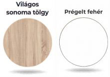 ZERO polcos fiókos szekrény